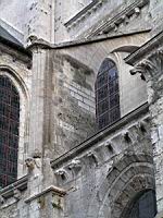Blois - Eglise Saint Nicolas - Arc-boutant (01)
